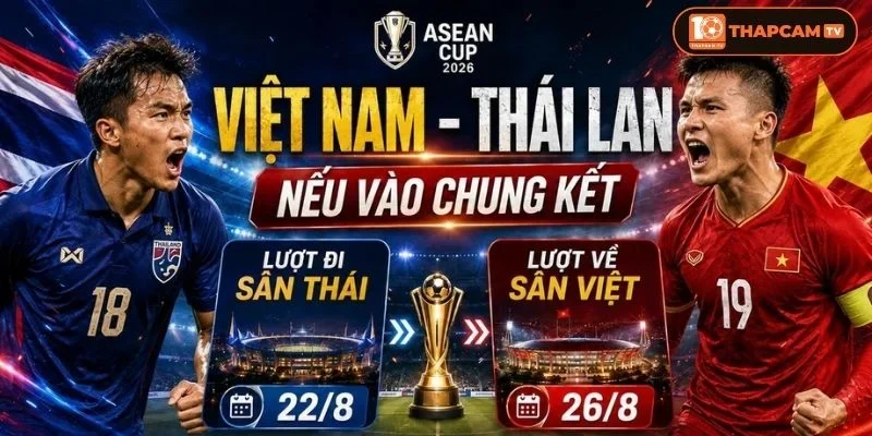 Soi kèo Thái Lan vs Việt Nam ASEAN Cup 2026 tại OK9